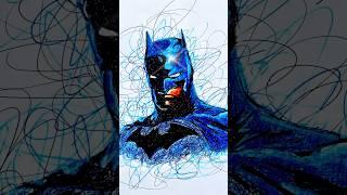 Drawing  BATMAN  [DCAU] ballpoint pens art #shorts #art #drawing