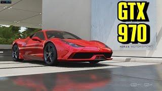 Forza Motorsport 6: Apex | GTX 970 OC & i7 6700k | 1080p Maxed Out V-sync OFF | FRAME-RATE TEST