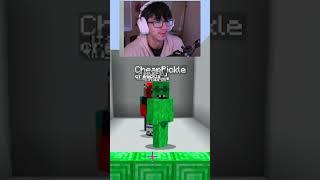 Minecraft Color Match VS CheapPickle tinymacdude GOOFY GANG? #minecraft #shorts #minecraftshorts