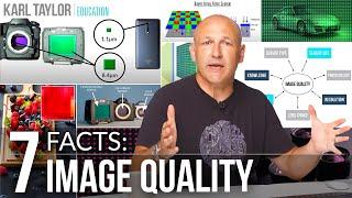 7 FACTS For Better Image Quality - Megapixels, Resolution, Image Sensor Size, Photosites???