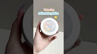 Ní nào ra tờ xa lánh chưa nhỉ  #unboxing #blindbox #nenthom #candle