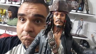 NECA Johnny Depp - Captain Jack Sparrow 1/4  Figure PT/BR