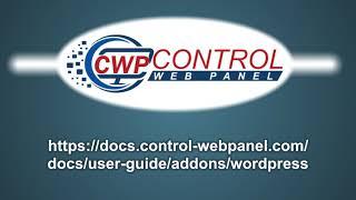 CWP - User Panel: Script Installer