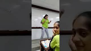 Mimicry of sunil sir by allen girl on teachers day