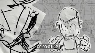 WX-78 and Wagstaff's heated argument [animatic] [REAL???]