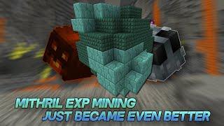 Crystal Hollows Mithril just became EVEN better (Hypixel Skyblock)