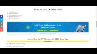 How to Download  MTK Droid Tools