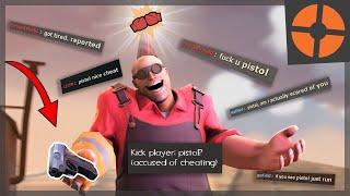 ACCUSED OF HACKING WITH PISTOL??? [TF2 Live Gameplay Commentary]