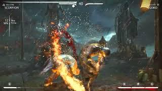 Scorpion (Hellfire) 135% Combo MKX