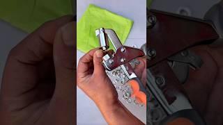 Grommet Eyelet Plier Kit | 3/8 Inch (10mm) Metal Hole Punch & Rivet Tool for Easy Installation