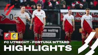 FC Utrecht verliest van Fortuna Sittard  | HIGHLIGHTS