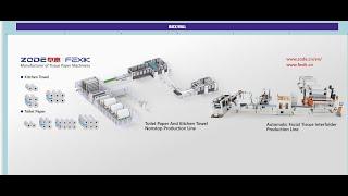 ZODE Good price fully automatic tissue paper making machine production line