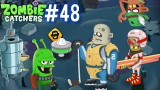 Level 43-44. New zombie! Zombie Catchers walkthrough #48 (No commentary)