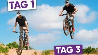 Springen mit dem MTB lernen in 5 Tagen (Selbstexperiment) mit fatalem Ende!