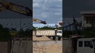 Power Dump Truck is working Very Good #shorts #youtubeshorts #excavator #road #truck  #dumptruck