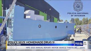 VIDEO: Police seize homemade drug submarine