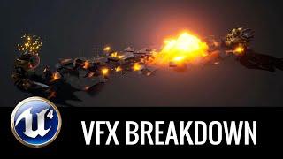 VFX / Ground Break Spell / Breakdown / Unreal Engine 4 Niagara