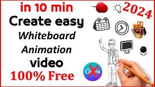 how to create whiteboard animation for free . best whiteboard animation software