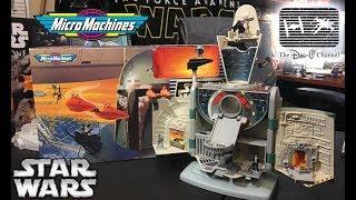 Star Wars Micro Machines Boba Fett / Cloud City Transforming Action Set | The Dan-O Channel