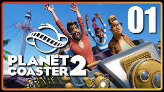 Let's Play Planet Coaster 2 - Episode 1 - With DansGaming