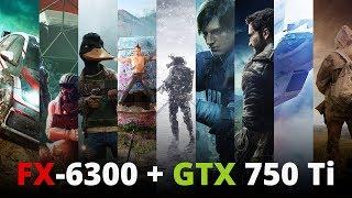 Winter 2019: FX-6300 + GTX 750 Ti in 9 games