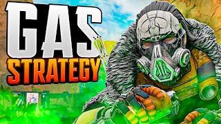 THE CAUSTIC GAS STRATEGY... (Apex Legends)