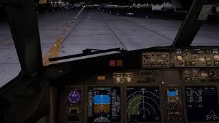 X Plane 11: Approach into KLAS in the boeing 737-800 on PilotEdge!