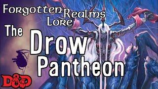 Ллос и Пантеон богов Дроу | Lolth and the Drow Pantheon | Baldur's Gate 3