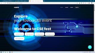 EVENT MANAGEMENT IN PHP, CSS, JAVASCRIPT, AND MYSQL | FREE DOWNLOAD