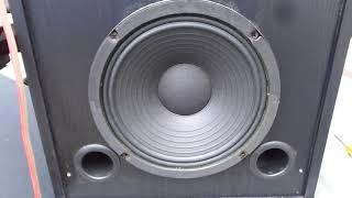 DEMO OF VINTAGE ELECTRO-VOICE EV FR10-2B SPEAKER #2