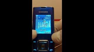 Samsung SGH J600 (2007) New factory with foil, performance before the test, after 17 years