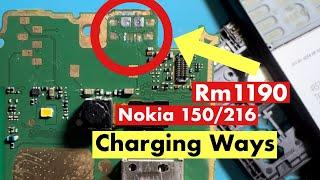 Nokia 150 charging problem Solution | Nokia 150 rm 1190 charging fix/Nokia 216 Charging problem fix