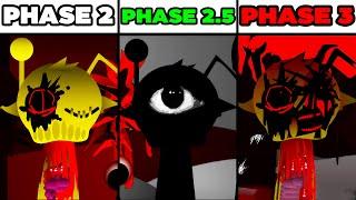 Incredibox Sprunki MSI PHASE 2 VS PHASE 2.5 VS PHASE 3 (NEW MODS!)