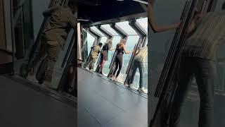 360 degree views at 360 Chicago TILT #shorts #360chicago #chicago #TILT #wow #thrillride #travel