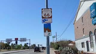 LONE WULF RICK WALKING AMERICA - Walking A Piece Of History. Mother Road Route 66 Kingman, Az. 2024