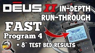 XP Deus II (2) FAST  Program (4) In-depth run-through, Plus test bed - Metal Detecting UK