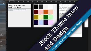 Creating a WordPress Block Theme — Intro and Design