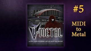 Prominy V-Metal - обзор #5. Пример использования в проекте. Ритм-гитара