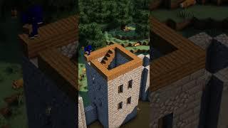 Minecraft Easy Survival Castle #minecraft