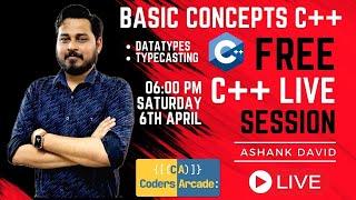 Free C++ Live Session || Conditional Statements || Coders Arcade