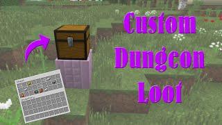 MAKE YOUR OWN RANDOM DUNGEON LOOT (100% Vanilla) - Minecraft Tutorial