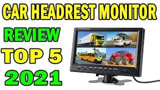 Top 5 Best Car Headrest Monitor In 2021