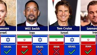 Celebrities Who Support Iran & Israel During Time Of War  | Israel Vs Iran