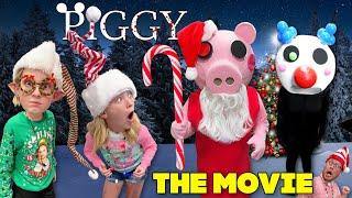 Roblox PIGGY In Real Life - Christmas Movie with the V Family