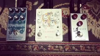 90's Guitar Tones ( Catherine Wheel ) With Archer / Caverns & Sea Machine Guitar Pedals