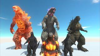 3 top Godzilla rescue Heisei burning and Showa Godzilla