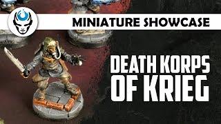 DEATH KORPS OF KRIEG - LVL 3/4 MINIATURE SHOWCASE 4K