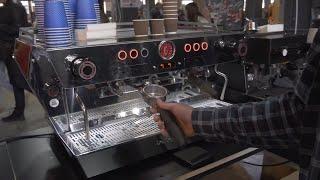 обзор кофемашины от бариста - La Marzocco KB90