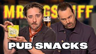 Danny Dyer Ranks Classic PUB SNACKS! Mr Bigstuff Cast Danny Dyer & Ryan Sampson Rank Pub Snacks 