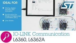 IO-LINK Communication L6360, L6362A  (STMicroelectronics)